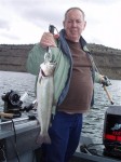 Tom Moore with his 6 LB. bull.